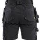 Blaklader Dames Shorts 71331832 2-weg stretch zwart(9900)