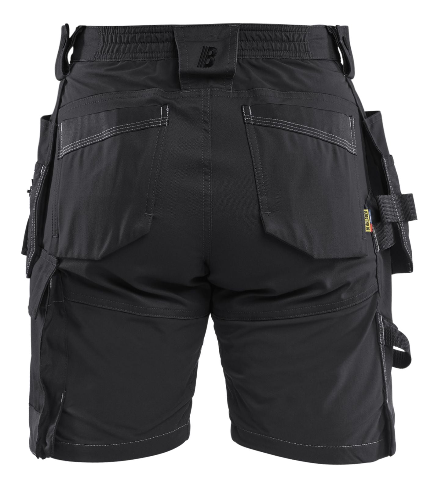 Blaklader Dames Shorts 71331832 2-weg stretch zwart(9900)