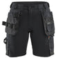 Blaklader Dames Shorts 71331832 2-weg stretch zwart(9900)