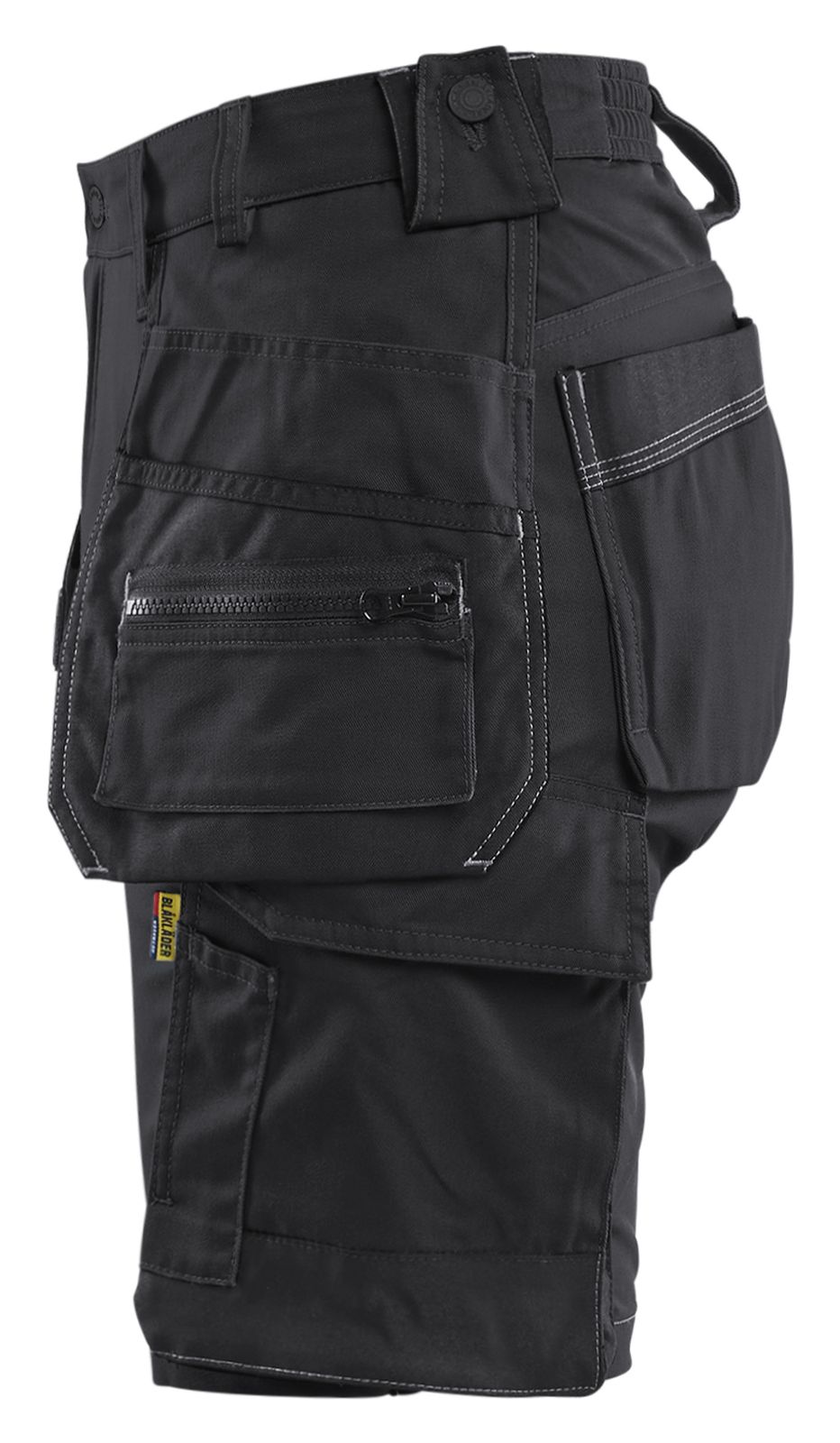 Blaklader Dames Shorts 71331832 2-weg stretch zwart(9900)