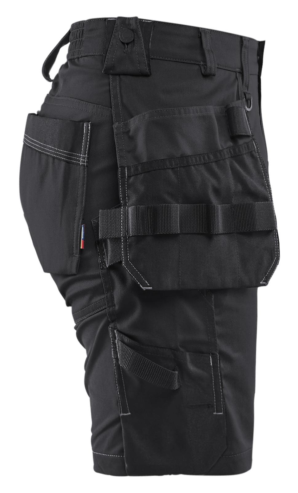 Blaklader Dames Shorts 71331832 2-weg stretch zwart(9900)