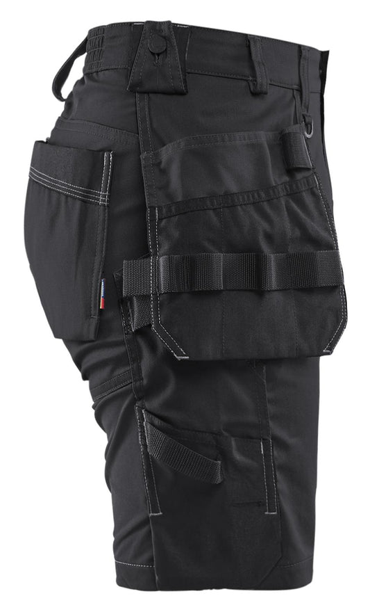 Blaklader Dames Shorts 71331832 2-weg stretch zwart(9900)