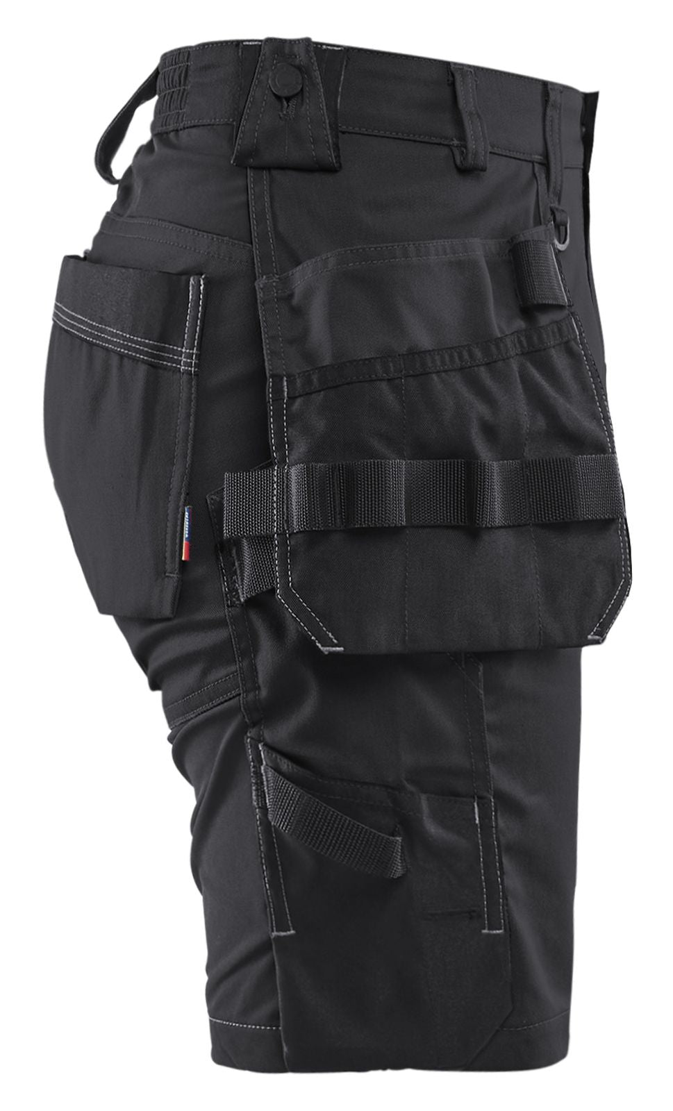 Blaklader Dames Shorts 71331832 2-weg stretch zwart(9900)