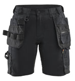 Blaklader Dames Shorts 71331832 2-weg stretch zwart(9900)
