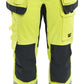 Blaklader Vlamvertragend Multinorm Werkbroek 71451512 stretch gereedschapszakken inherent vlamwerend antistatisch HiVis dames fluo geel-marineblauw(3389)