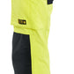 Blaklader Vlamvertragend Multinorm Werkbroek 71451512 stretch gereedschapszakken inherent vlamwerend antistatisch HiVis dames fluo geel-marineblauw(3389)