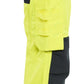 Blaklader Vlamvertragend Multinorm Werkbroek 71451512 stretch gereedschapszakken inherent vlamwerend antistatisch HiVis dames fluo geel-marineblauw(3389)