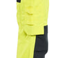 Blaklader Vlamvertragend Multinorm Werkbroek 71451512 stretch gereedschapszakken inherent vlamwerend antistatisch HiVis dames fluo geel-marineblauw(3389)