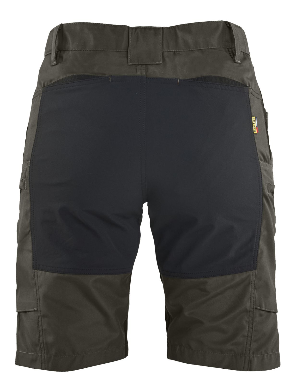 Blaklader Dames Service Short 71491845 stretch groen-zwart(4599)