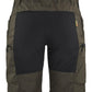 Blaklader Dames Service Short 71491845 stretch groen-zwart(4599)