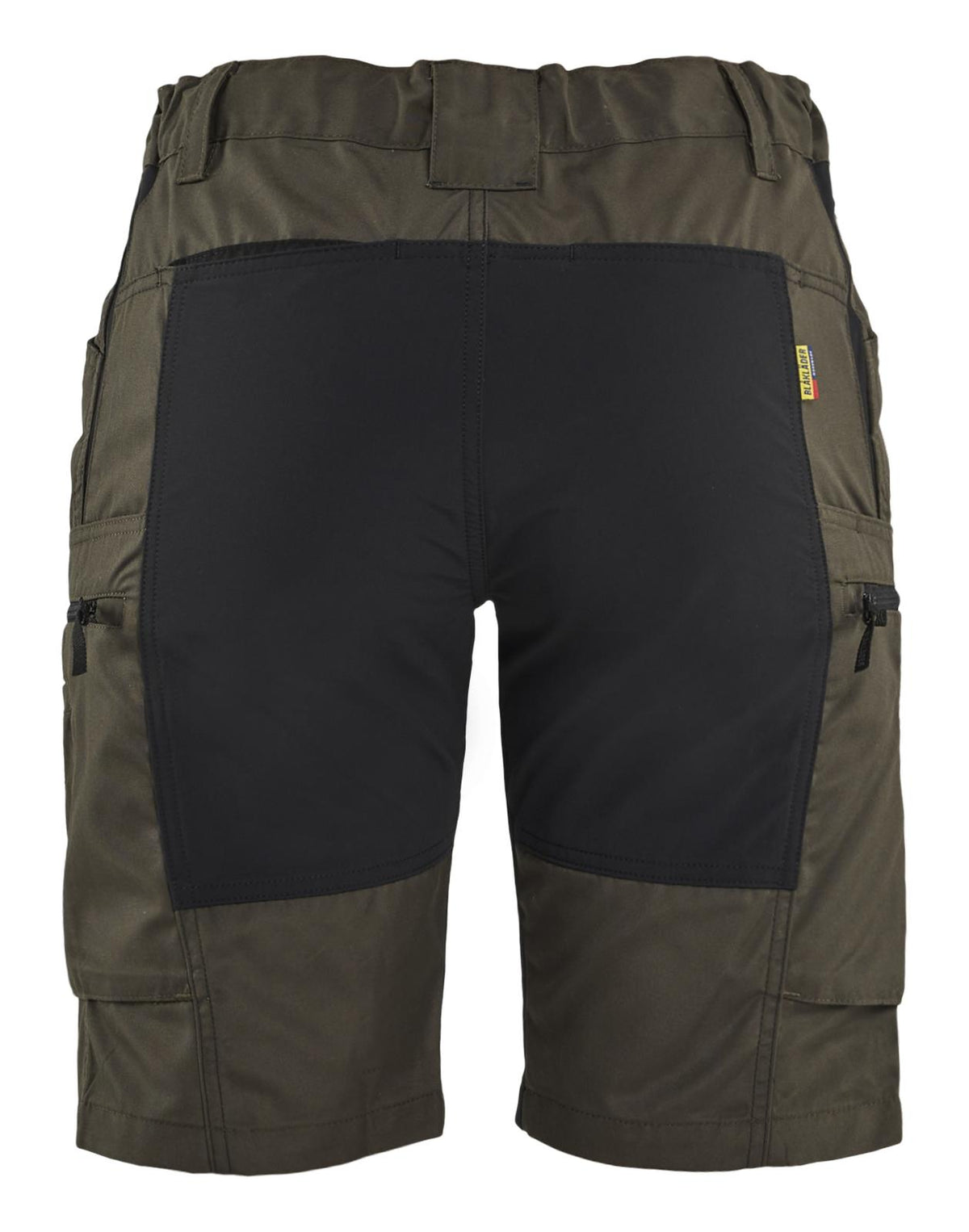 Blaklader Dames Service Short 71491845 stretch groen-zwart(4599)