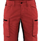 Blaklader Broeken 71491845 rood-zwart(5699)