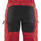 Blaklader Broeken 71491845 rood-zwart(5699)