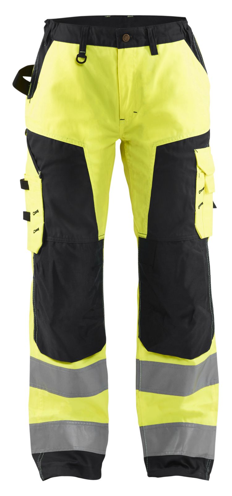 Blaklader Broeken 71551811 HiVis fluo geel-zwart(3399)