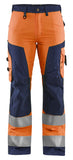 Blaklader Broeken 71551811 HiVis fluo oranje-marineblauw(5389)