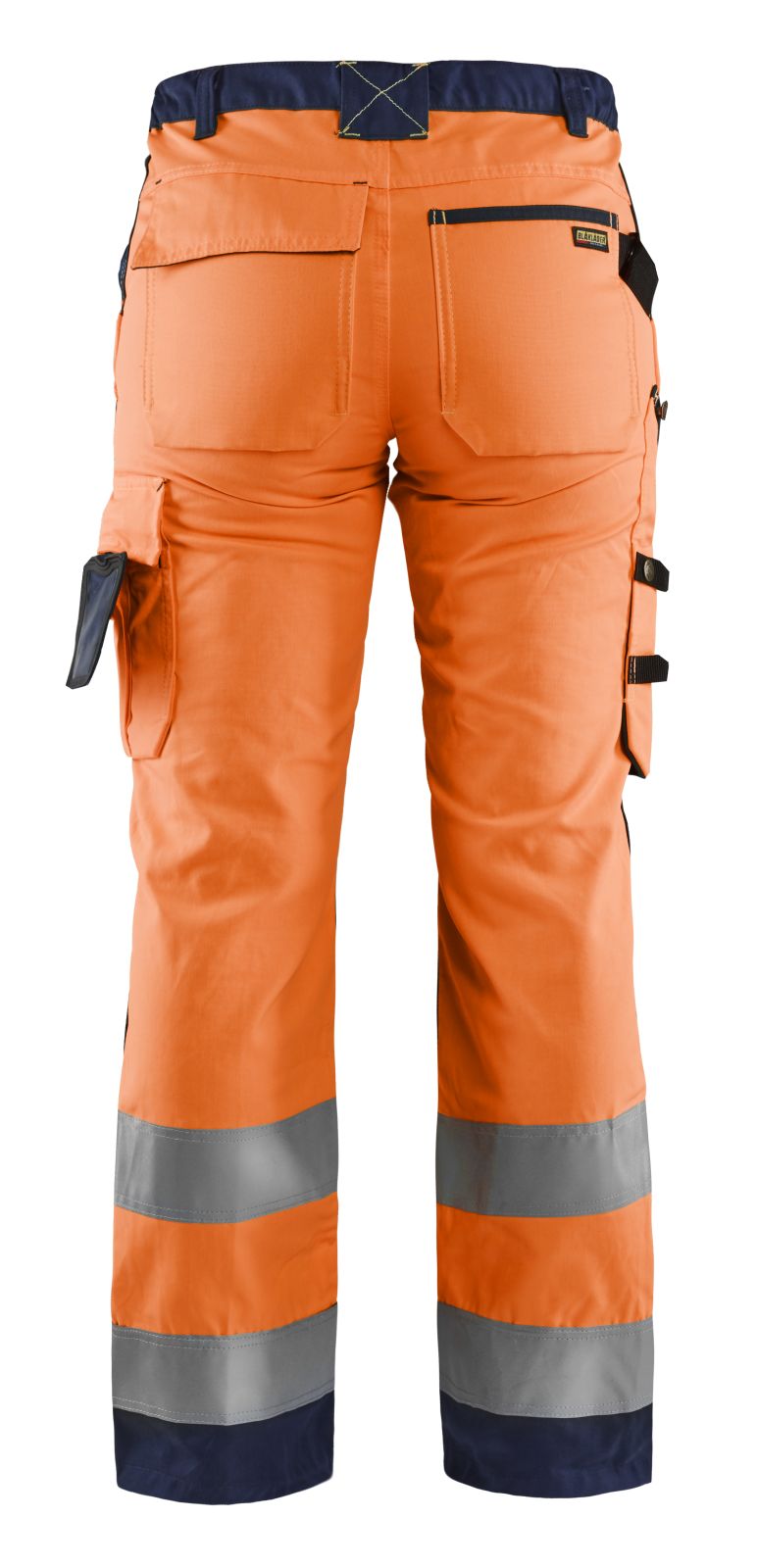 Blaklader Broeken 71551811 HiVis fluo oranje-marineblauw(5389)