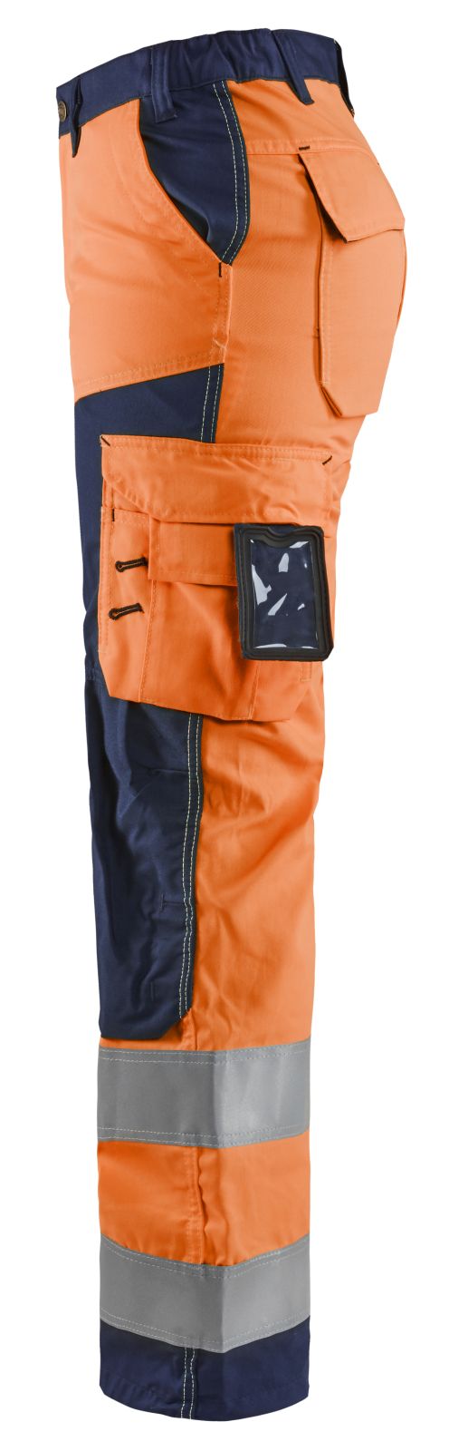 Blaklader Broeken 71551811 HiVis fluo oranje-marineblauw(5389)