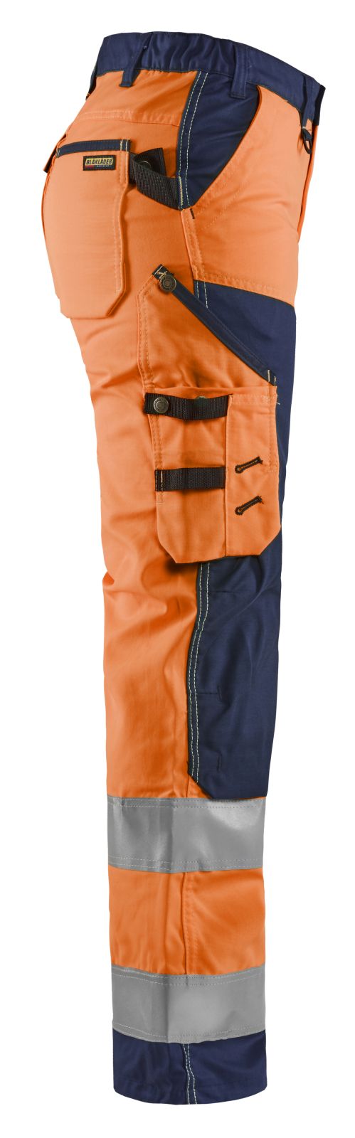 Blaklader Broeken 71551811 HiVis fluo oranje-marineblauw(5389)