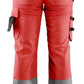 Blaklader Broeken 71551811 HiVis fluo rood-zwart(5599)