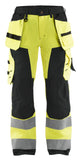 Blaklader Broeken 71561811 HiVis fluo geel-zwart(3399)