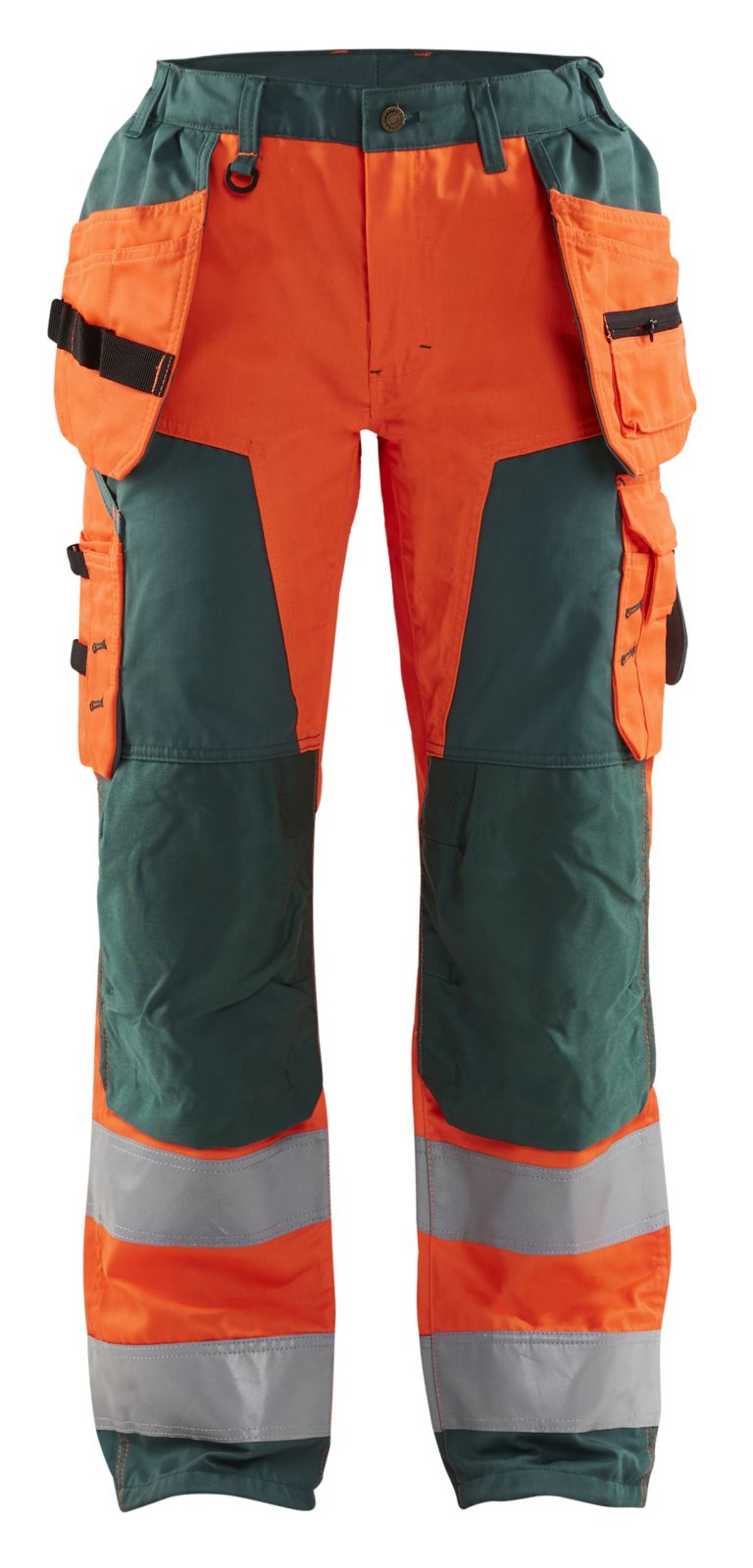 Blaklader Broeken 71561811 HiVis fluo oranje-groen(5349)