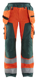 Blaklader Broeken 71561811 HiVis fluo oranje-groen(5349)