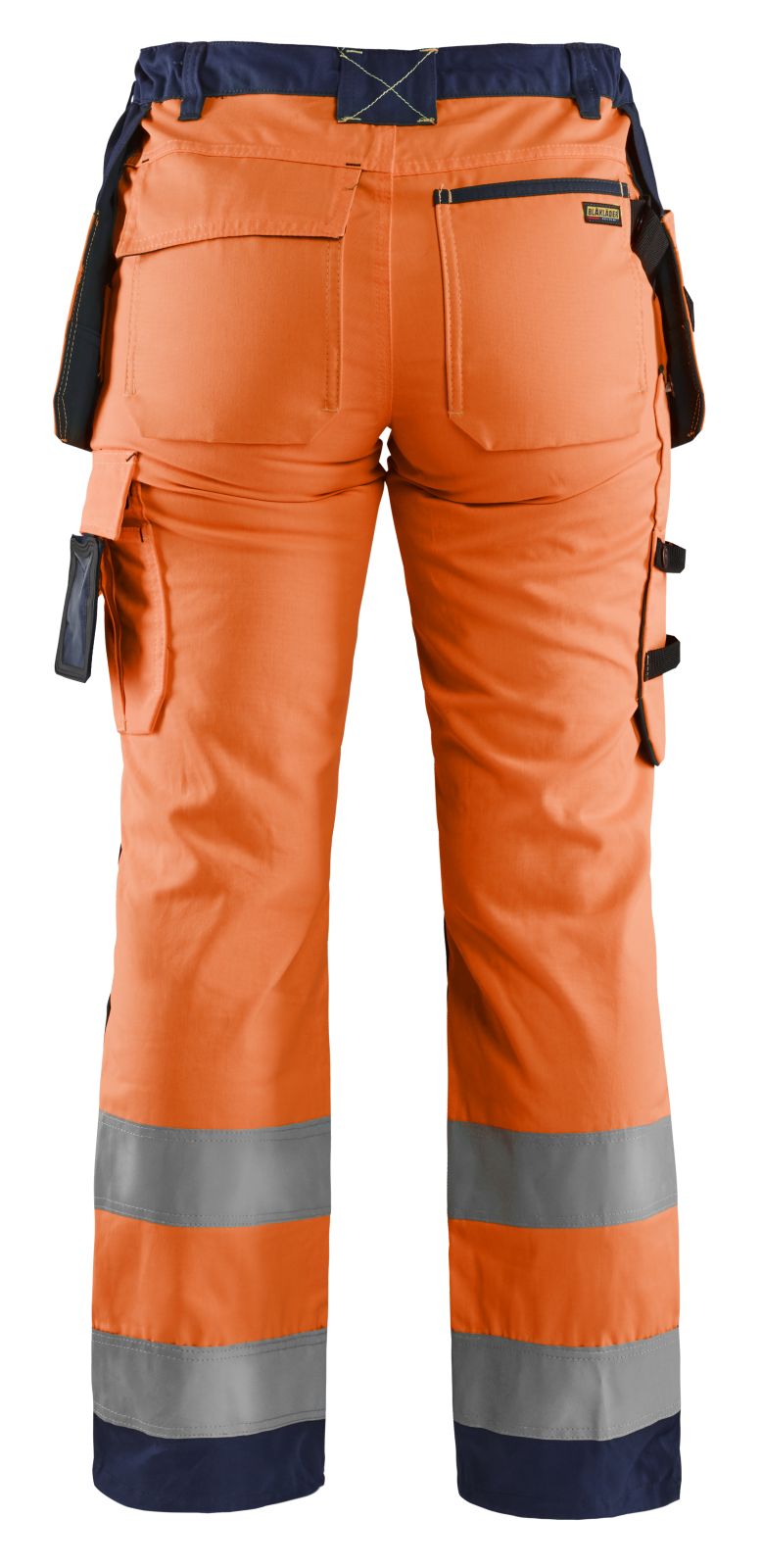 Blaklader Broeken 71561811 HiVis fluo oranje-marineblauw(5389)