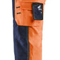 Blaklader Broeken 71561811 HiVis fluo oranje-marineblauw(5389)