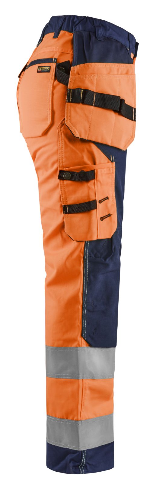 Blaklader Broeken 71561811 HiVis fluo oranje-marineblauw(5389)