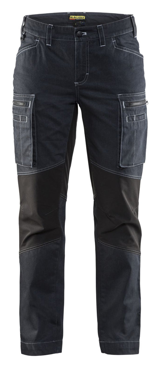 Blaklader Broeken 71591142 Stretch marineblauw-zwart(8999)