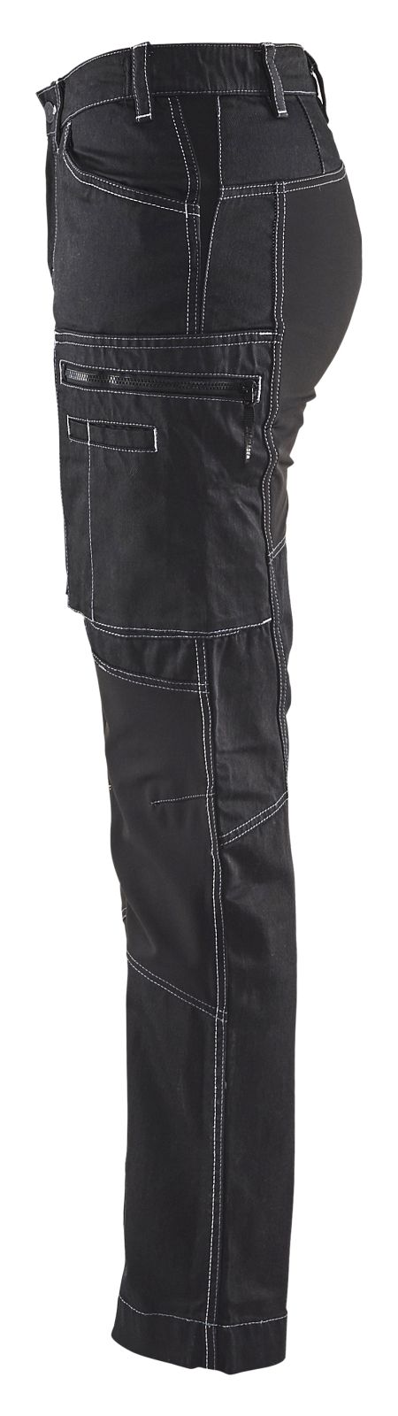 Blaklader Broeken 71591142 Stretch zwart(9900)