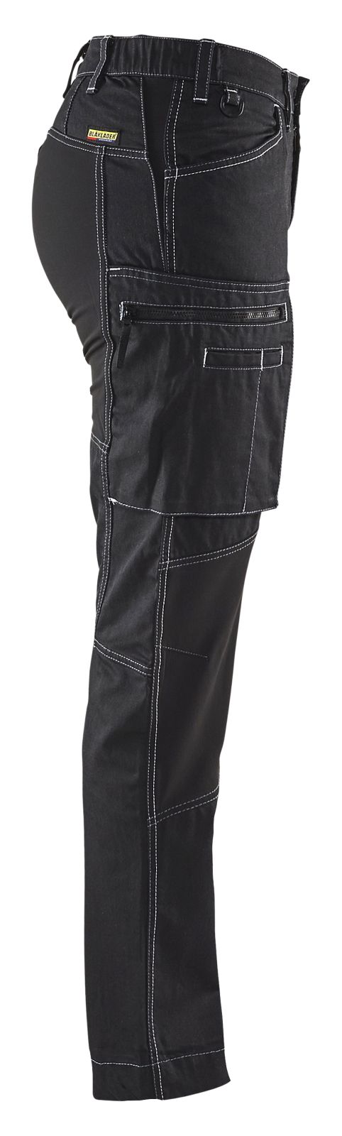 Blaklader Broeken 71591142 Stretch zwart(9900)