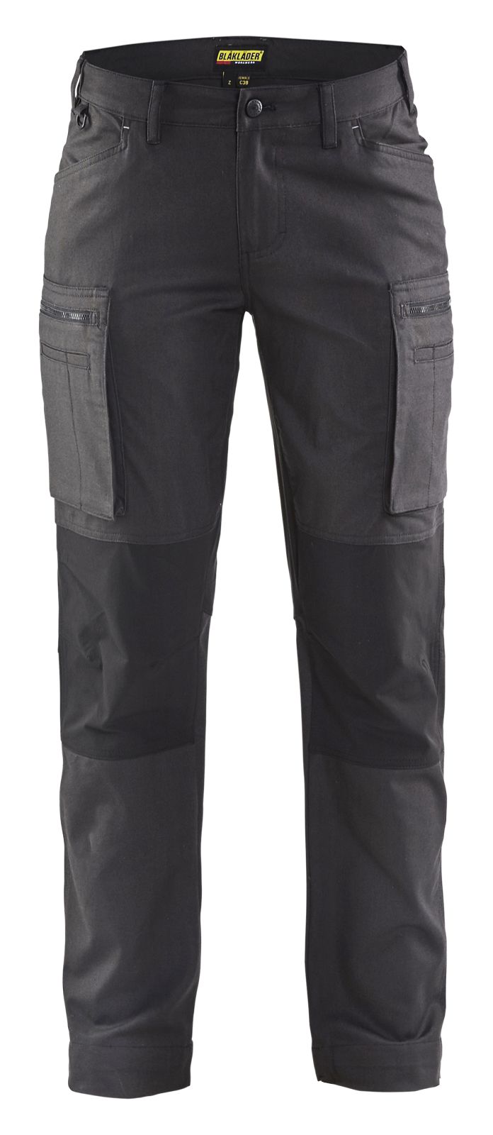 Blaklader Broeken 71591146 Stretch donkergrijs-zwart(9899)