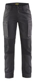Blaklader Broeken 71591146 Stretch donkergrijs-zwart(9899)