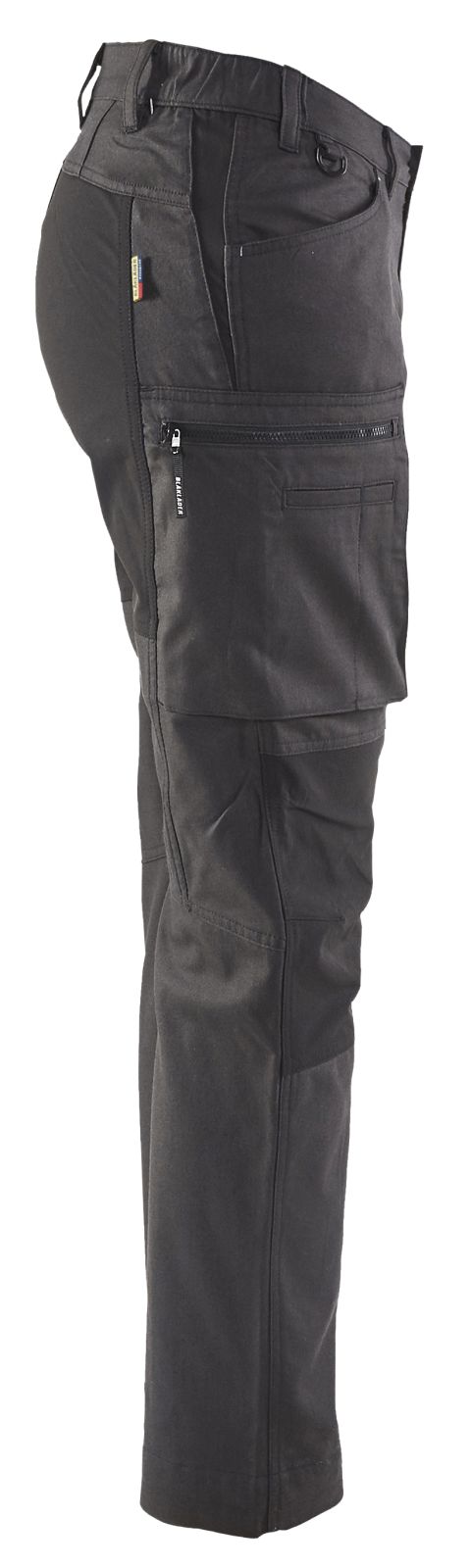 Blaklader Broeken 71591146 Stretch donkergrijs-zwart(9899)