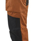 Blaklader Dames Service Werkbroeken 71591845 stretch roest-zwart(4099)