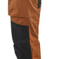 Blaklader Dames Service Werkbroeken 71591845 stretch roest-zwart(4099)