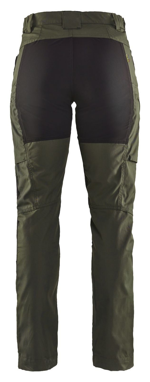 Blaklader Dames Service Werkbroeken 71591845 stretch donker herfstgroen-zwart(4298)