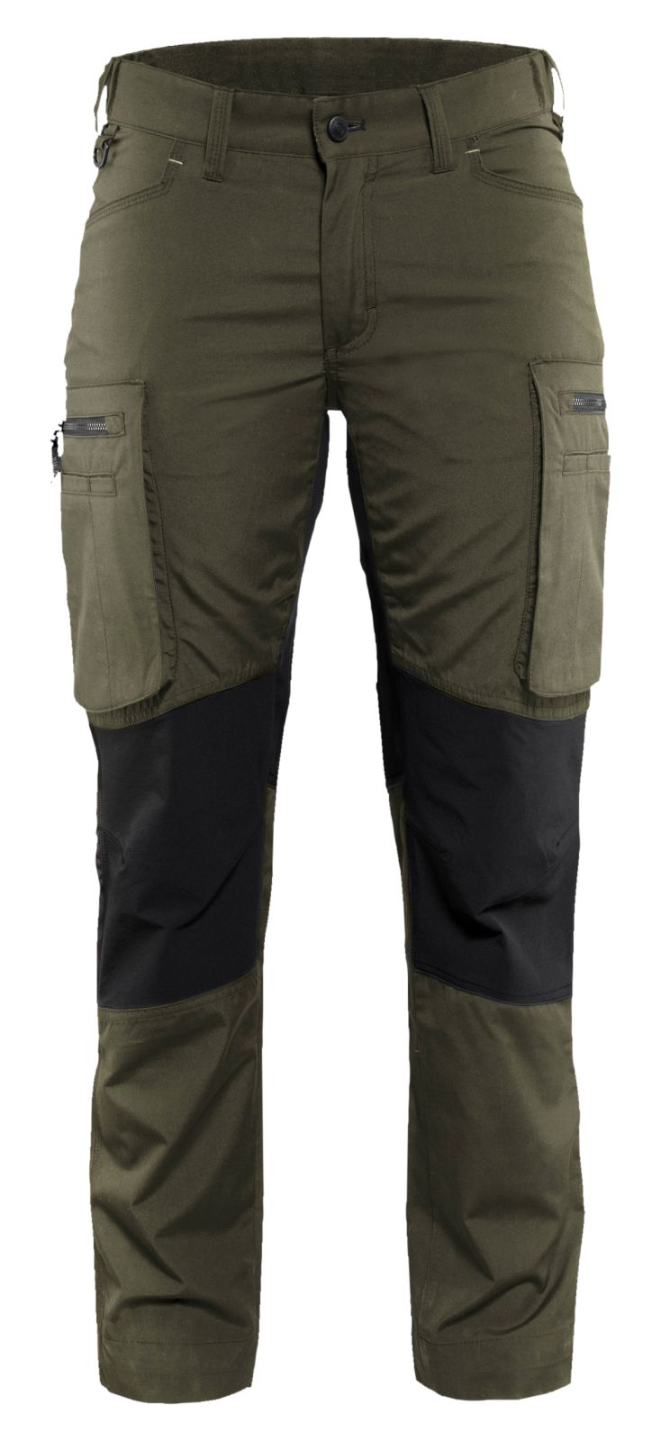 Blaklader Broeken 71591845 groen-zwart(4599)