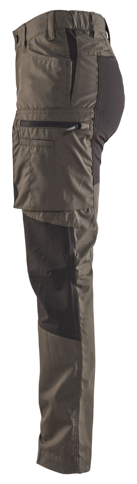 Blaklader Broeken 71591845 groen-zwart(4599)