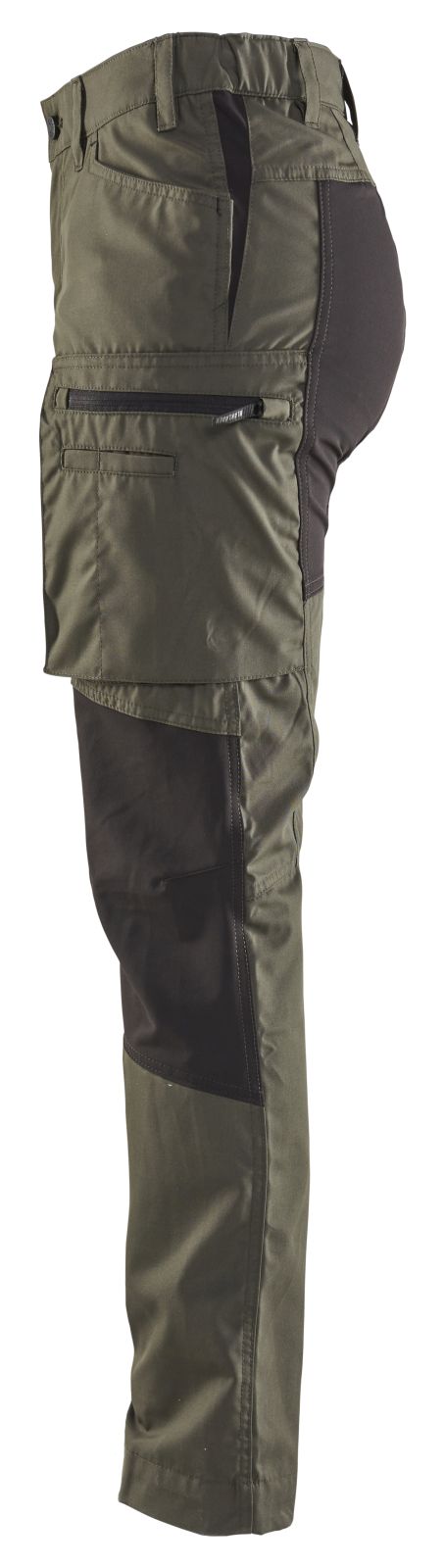 Blaklader Broeken 71591845 army groen-zwart(4699)