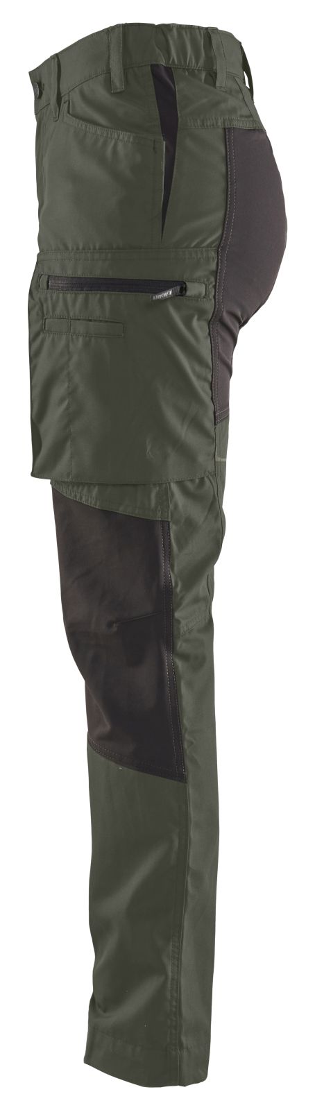 Blaklader Broeken 71591845 army groen-zwart(4699)