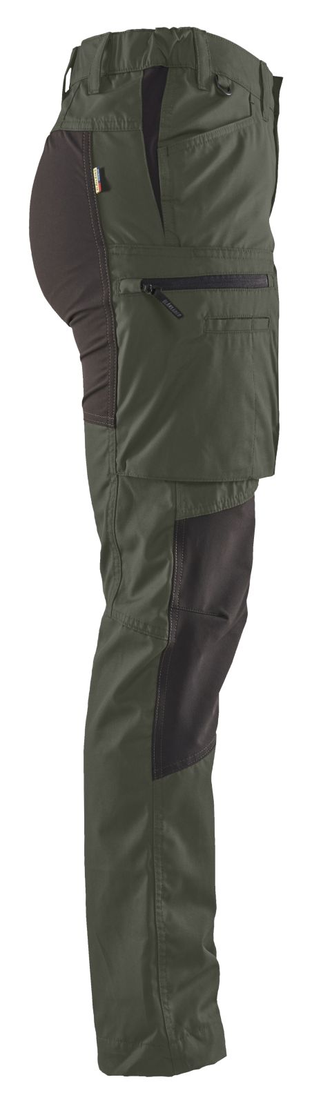 Blaklader Broeken 71591845 army groen-zwart(4699)