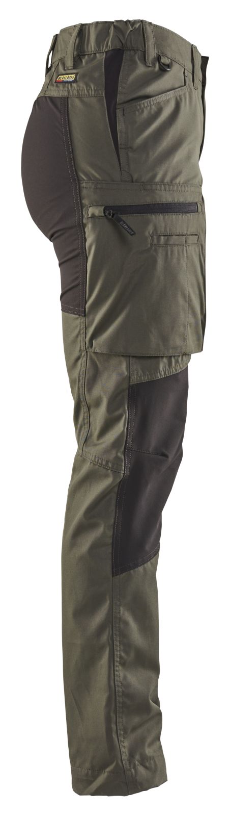 Blaklader Broeken 71591845 army groen-zwart(4699)
