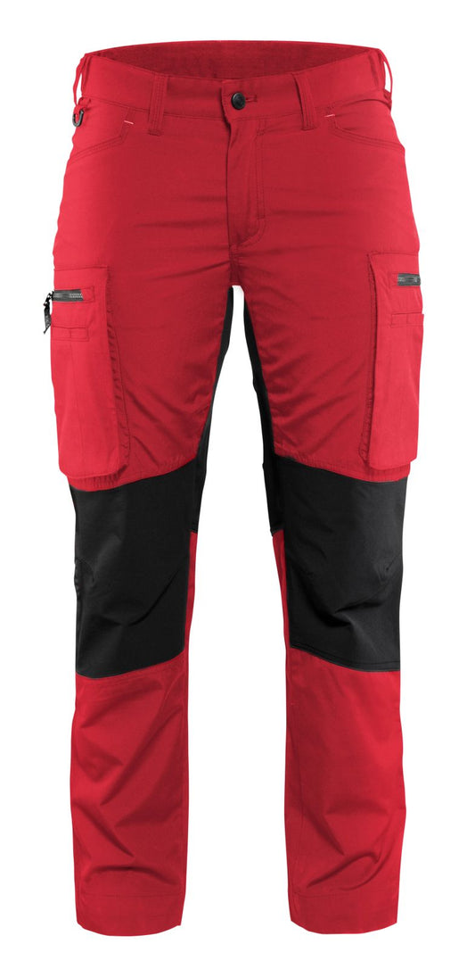Blaklader Broeken 71591845 rood-zwart(5699)