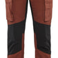 Blaklader Broeken 71591845 gebrand rood-zwart(5999)