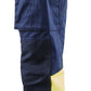 Blaklader Broeken 71611811 HiVis marineblauw-geel(8933)