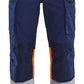 Blaklader High Vis Werkbroeken 71611811 HiVis stretch marineblauw-oranje(8953)