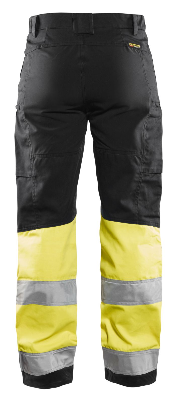 Blaklader Broeken 71611811 HiVis zwart-geel(9933)