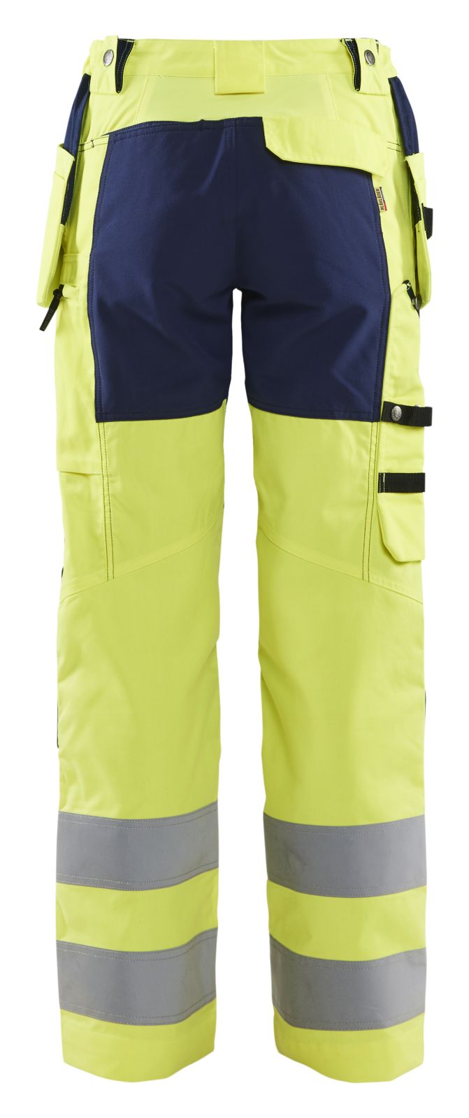 Blaklader Broeken 71631811 HiVis fluo geel-marineblauw(3389)